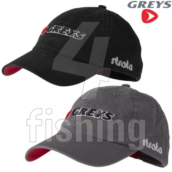 GREYS Fin 3D logo cap - sivá