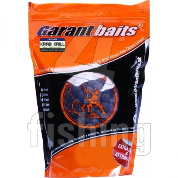 Boilies Garantbaits Black Line - KRAB/KRILL 16mm 1kg