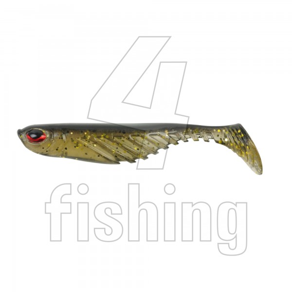 Berkley PowerBait® Ripple Shad - 5cm Holographic Gold Black Back