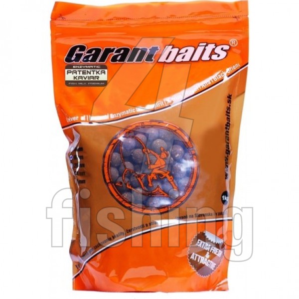 Boilies Garantbaits Brown Line - PATENTKA, KAVIÁR 16mm 1kg