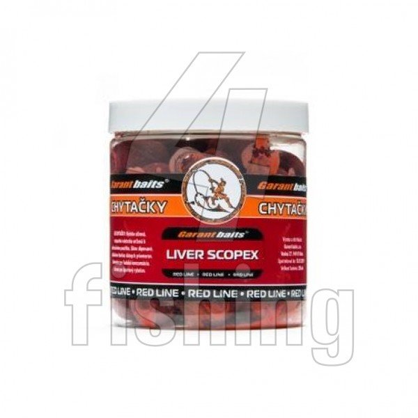 Boilies Garantbaits Chytačky - LIVER SCOPEX 250ml