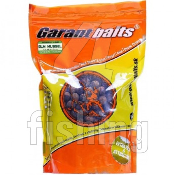 Boilies Garantbaits Green Line - GLM MUŠLA UNIVERZAL 16mm 1kg