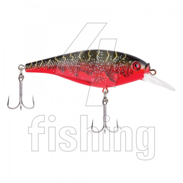 Berkley® Flicker Shad® Shallow - 7cm RED TIGER