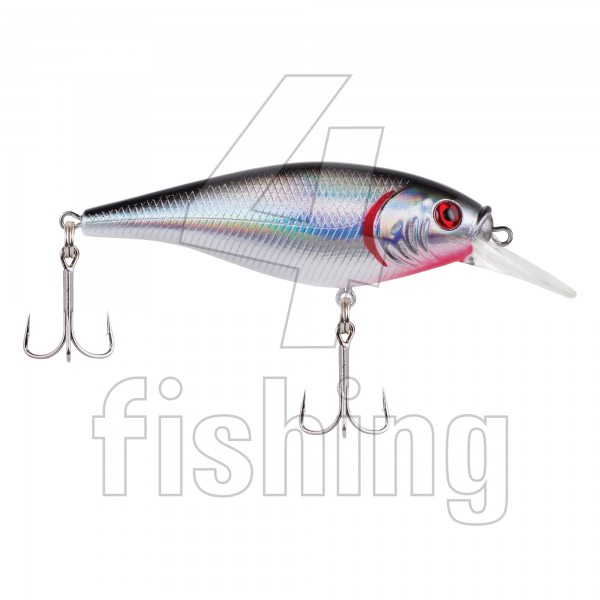 Berkley® Flicker Shad® Shallow - 7cm BLACK SLVR