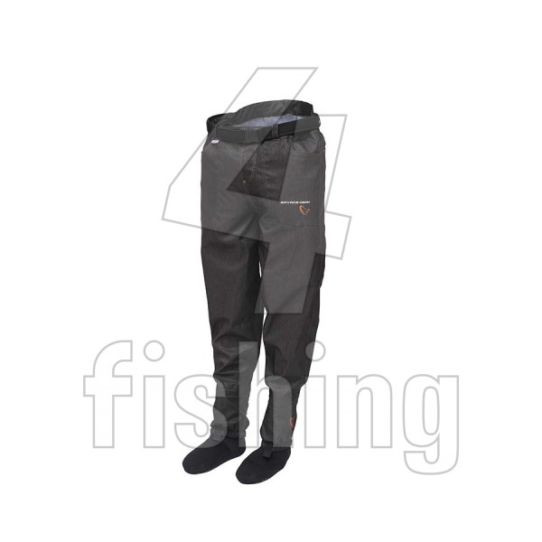 SAVAGE DENIM WAIST WADERS (STOCKING FOOT)- L