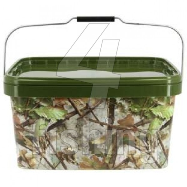 NGT Square Camo Bucket 12,5L