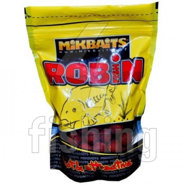 Boilies MikBaits ROBINFISH - BRUSINKA, OLIHEŇ 20mm 300g