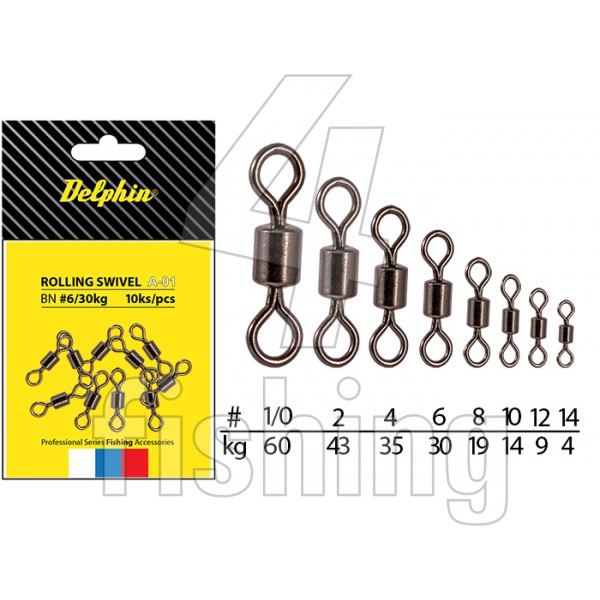 Rolling Swivel A-01 BN/6