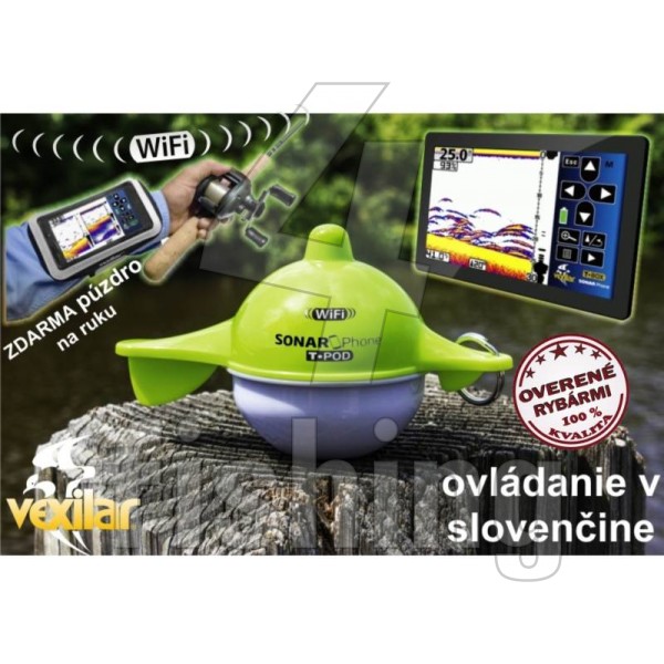 Vexilar Sonarphone SP100 Wifi sonar - tablet, smartfon