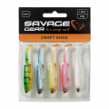 SAVAGE GEAR CRAFT SHAD 7.2CM 2.6G DARK WATER MIX 5PCS