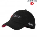 GREYS Fin 3D logo cap - čierna