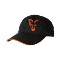  FOX Šiltovka Black/Orange Baseball Cap