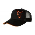  FOX Šiltovka Black/Orange Trucker Cap