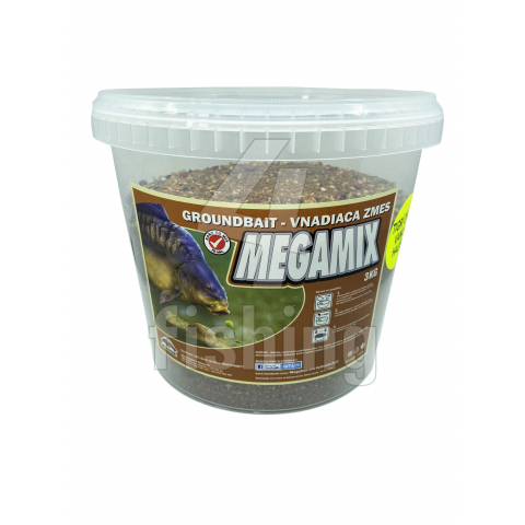 Vnadiaca Zmes Megafish MEGAMIX - ŠPECIÁL HNEDÝ 3kg Vnadiaca Zmes Megafish MEGAMIX - ŠPECIÁL HNEDÝ 3kg