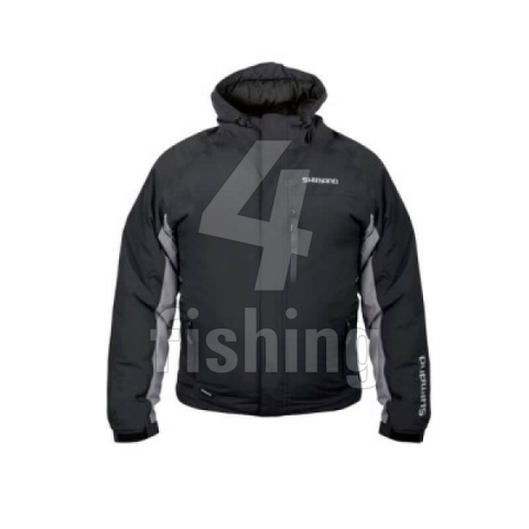 Bunda Shimano Rain Jacket Padded Black - L Bunda Shimano Rain Jacket Padded Black - L