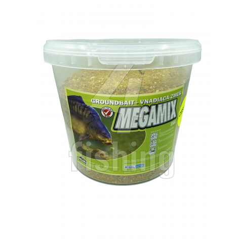 Vnadiaca Zmes Megafish MEGAMIX - RYBA, CESNAK 3kg Vnadiaca Zmes Megafish MEGAMIX - RYBA, CESNAK 3kg
