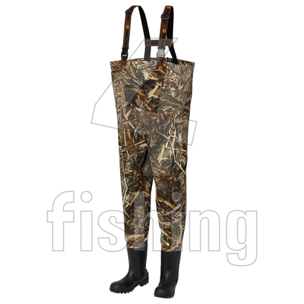 Brodiace Čižmy Prologic MAX5 Taslan Chest Wader Bootfoot Cleated Vel.XL 44/45