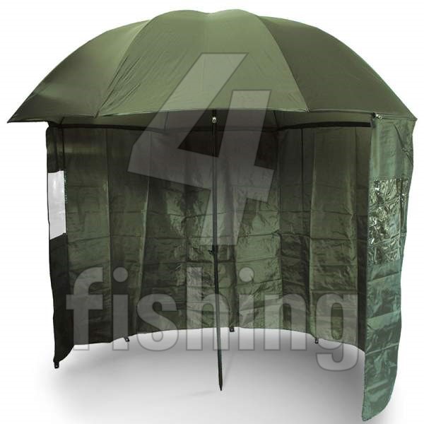 NGT Dáždnik s bočnica Brolly Side Green 2,2m