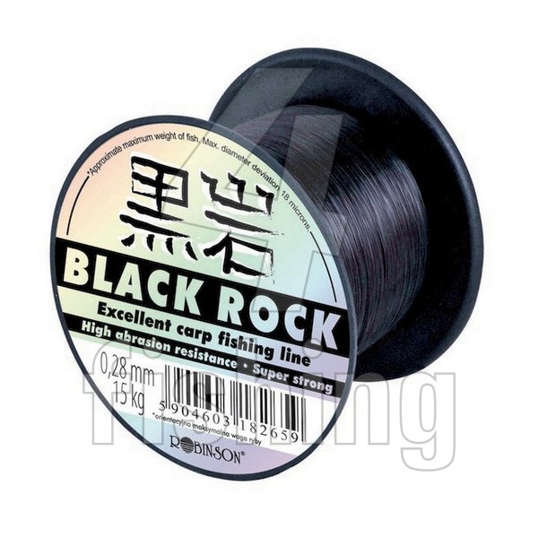 Vlasec Robinson Black Rock 0.300mm (600m)