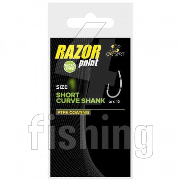 Háčik Carp Spirit Short Curve Shank 4, 10 ks