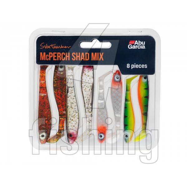 Abu Garcia Svartzonker McPerch Shad Mix 8ks