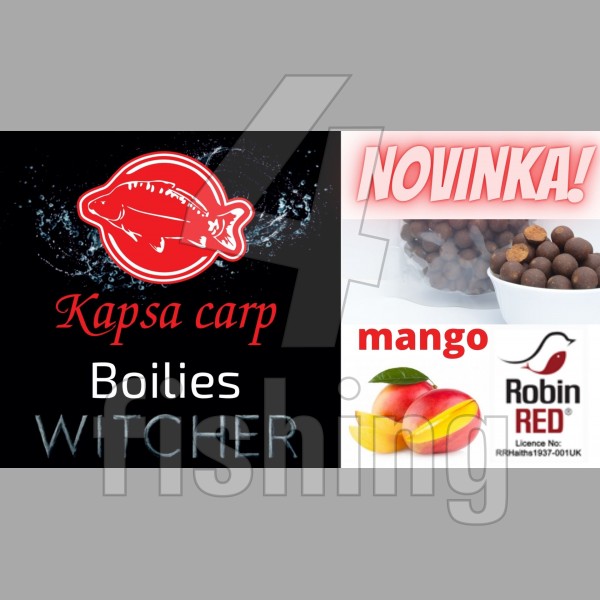 Bolies Kapsa Carp WITCHER BOILIES - MANGO 28mm 1kg