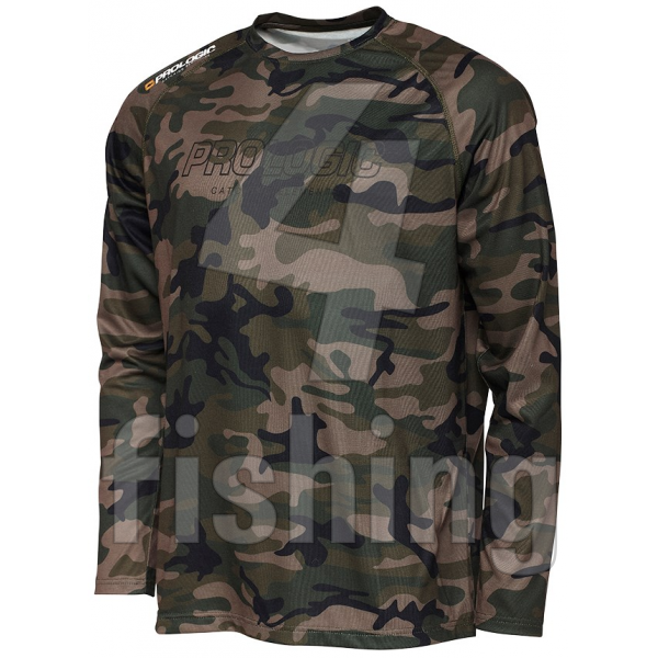 Tričko Prologic Camo LS T-Shirt - CAMO M