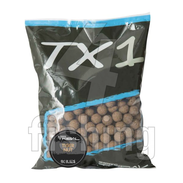 Boilies Shimano Bait TX1 Boilie - TIGER NUT 20mm/1kg