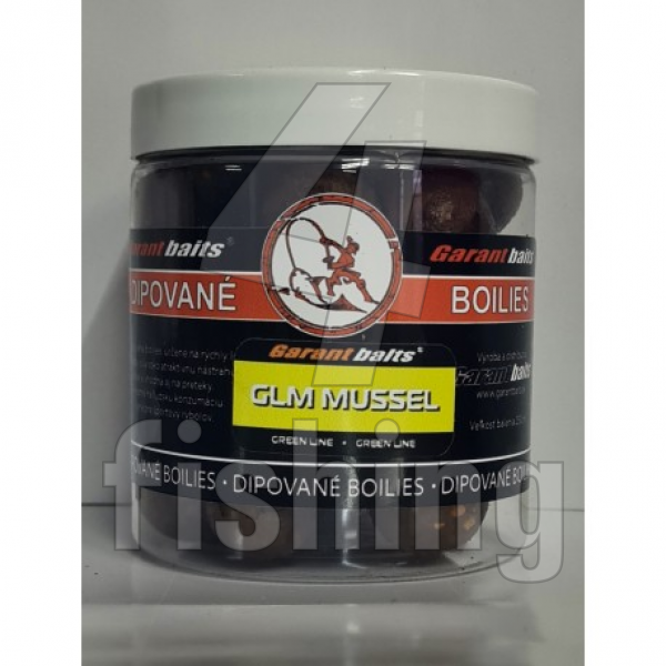 Boilies Garantbaits Dipované - GLM 16mm 250ml