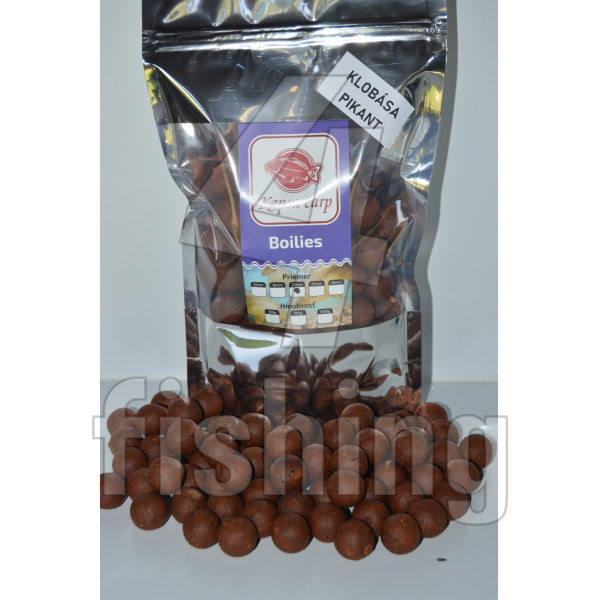 Boilies Kapsa Carp RR - KLOBÁSA PIKANT 20mm 1kg