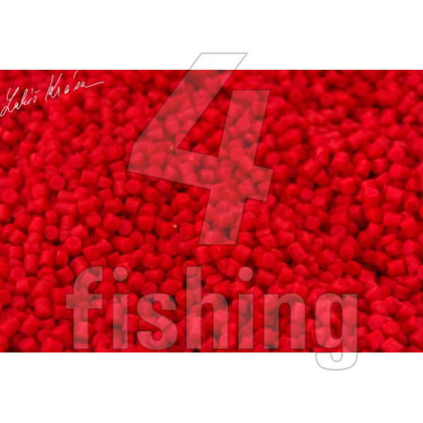 Pelety LK Baits Fluoro Pellets - WILD STRAWBERRY 4mm 1kg