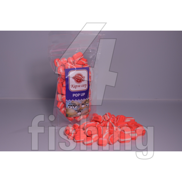 Pop Up Kapsa Carp FLUO STARS JAHODA 50g