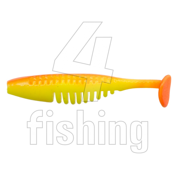 Gumená Nástraha Robinson Ripper GOFFER 8cm, YELLOW (3ks)