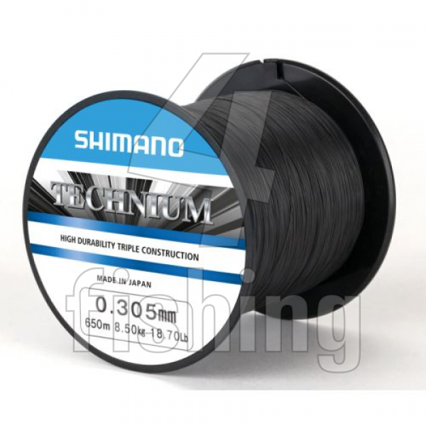 Vlasec Shimano Line Technium - GREY 1250m 0,285mm 7,5kg