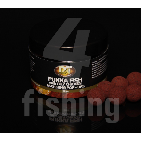 Pop-Up DT Baits - PUKKA FISH OILY CHICKEN (15mm)