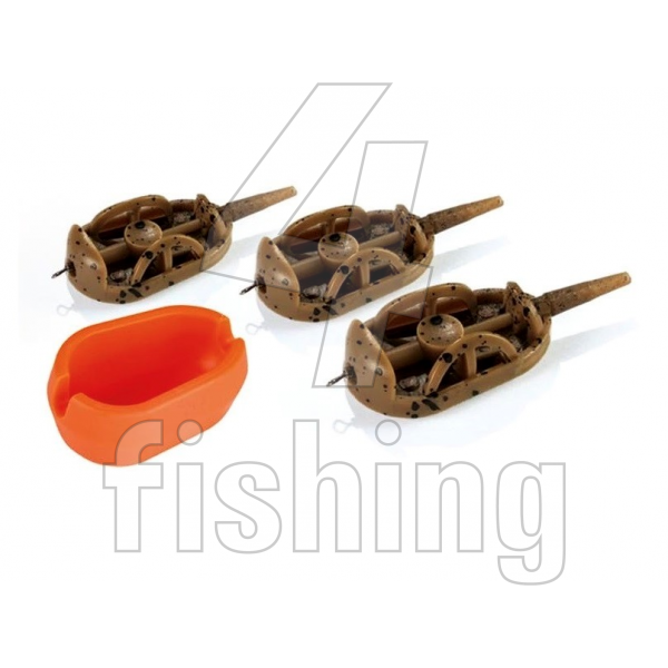 Set Filfishing FILEX Method Feeder (20,30,40g) + Mould