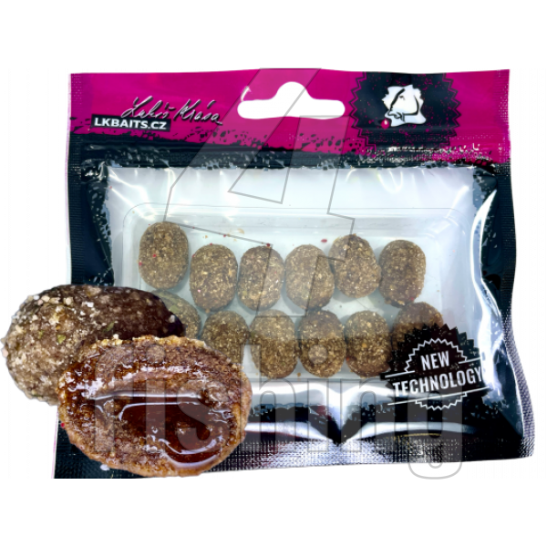 Boilies LK Baits Nutrigo Wafters - MONSTER CRAB, PEPPER 12ks 14mm